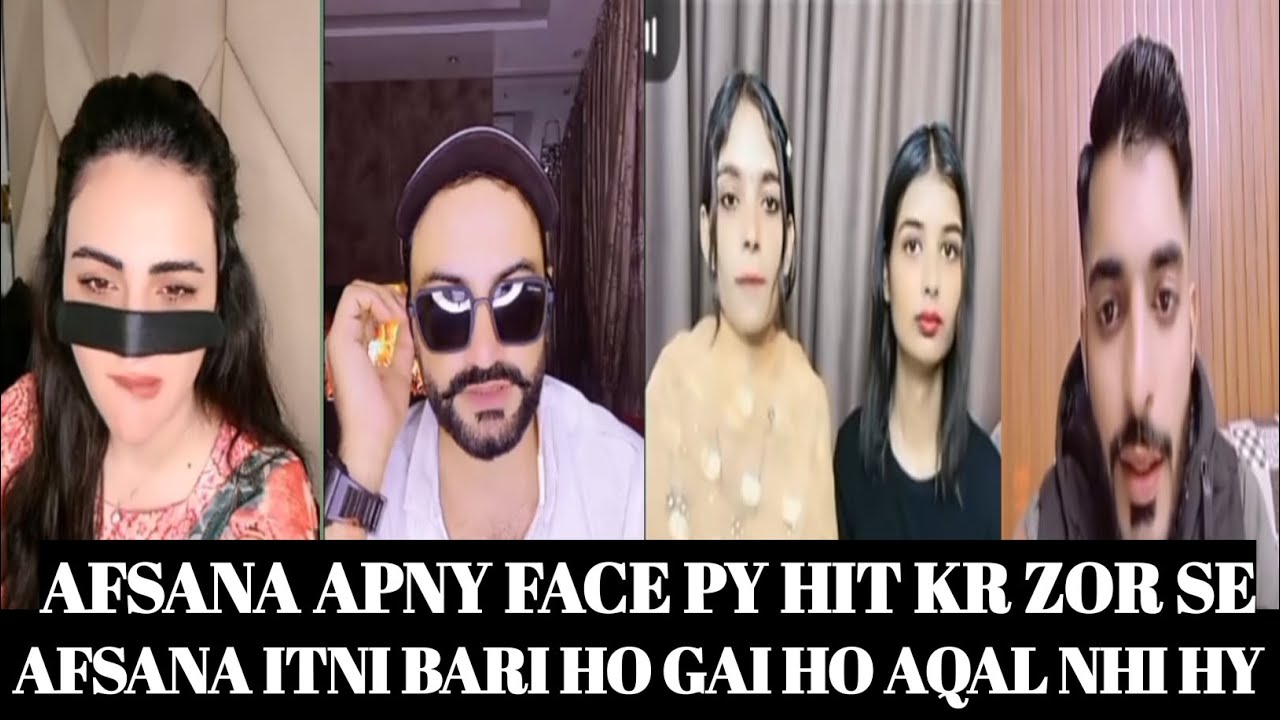 AFSANA vs PUNJABAN Punishment Match TikTok Live 