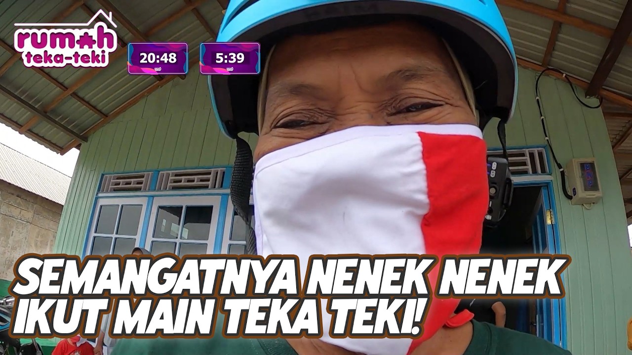 SEMANGATNYA NENEK NENEK IKUT TEKA TEKI | RUMAH TEKA TEKI | EPS.80 (2/4)