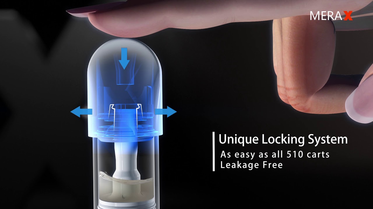 MeraX - Cannabis Industry first THC & CBD Glass and Zirconia Ceramic Vape Pod System.