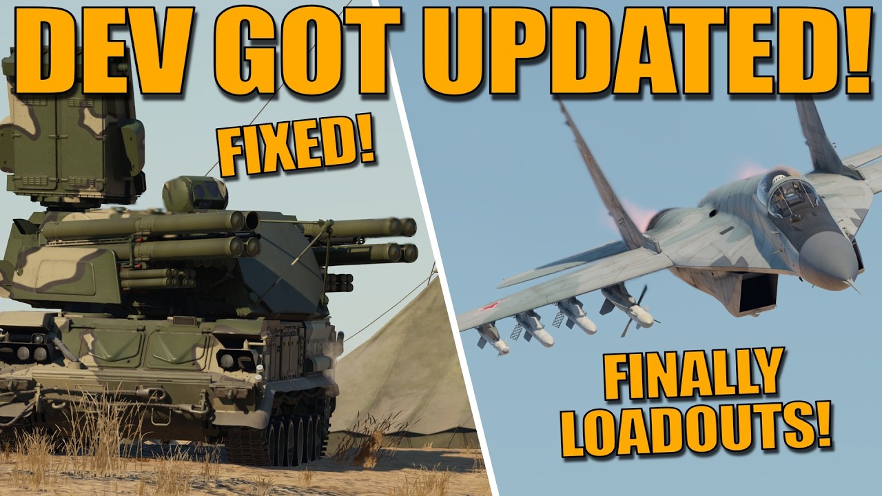 DEV UPDATE! MiG-29M 100% READY? EITAN BUFF! PANTSIR SM FIXED! & OTHER CHANGES! - War Thunder