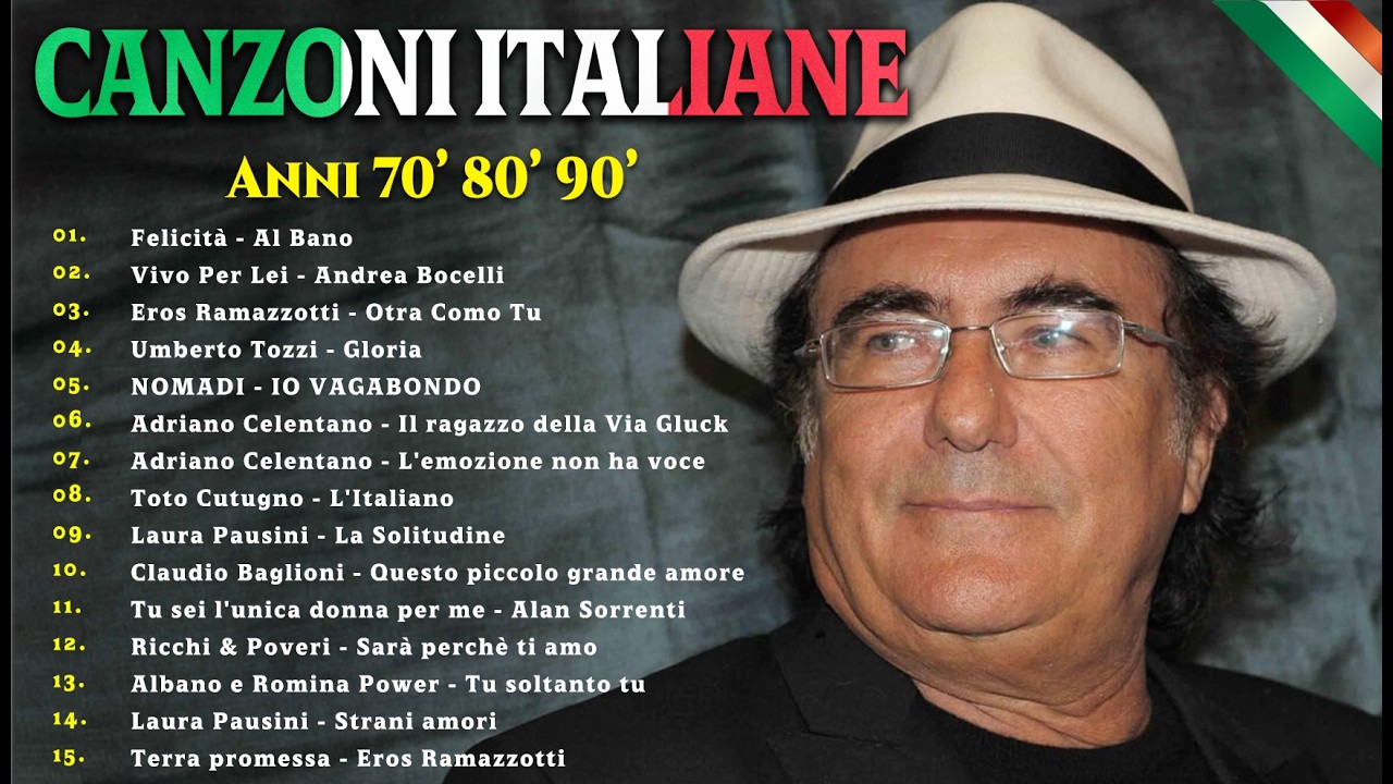 Il Meglio Della Musica Italiana 🎸 Musica Italiana Anni 70 80 90 I Migliori ✨Canzoni Italiane Vecchie