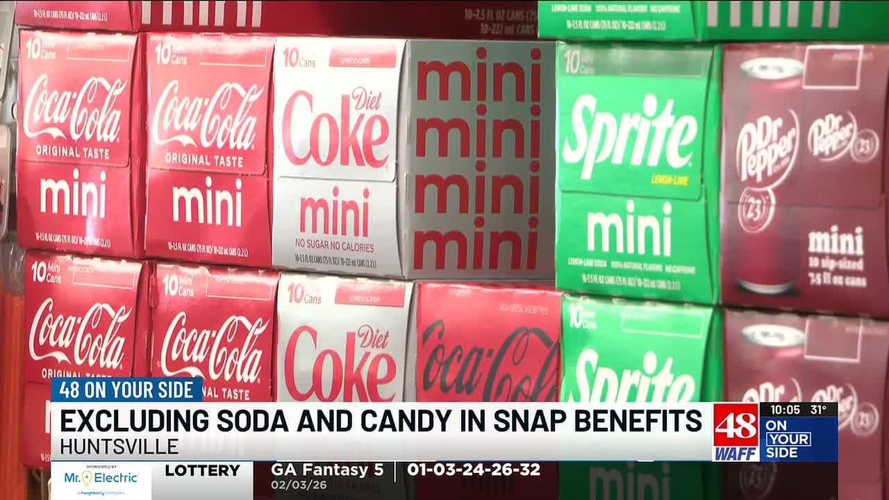 Proposed state bill aims to remove soda, candy from SNAP benefits