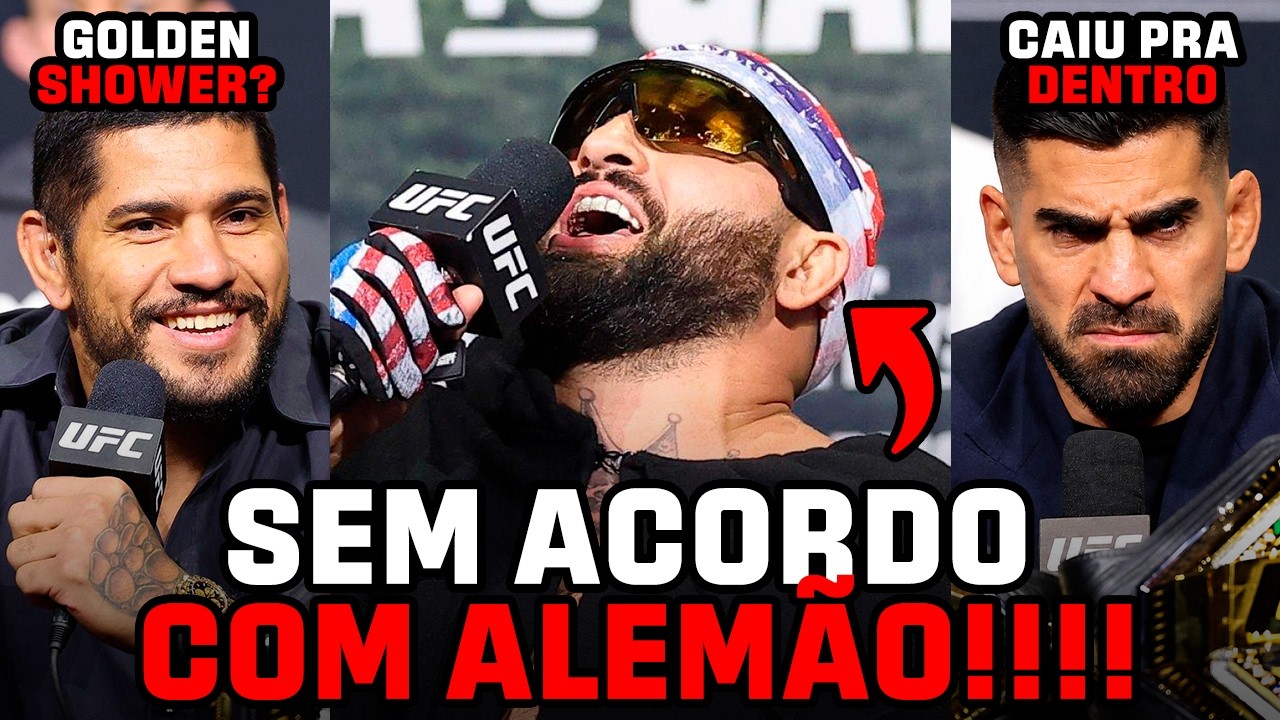JOSH HOKIT INSULTA POATAN E TOPURIA COMPRA A BRIGA! HOKIT ACABOU COM A PRESS CONFERENCE! E UFC 328!
