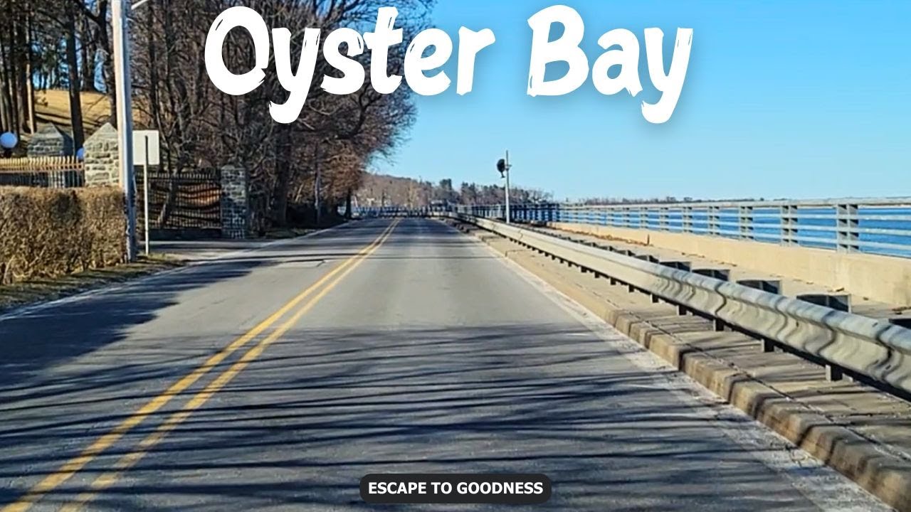 Driving Oyster Bay - Nassau County, New York 4K