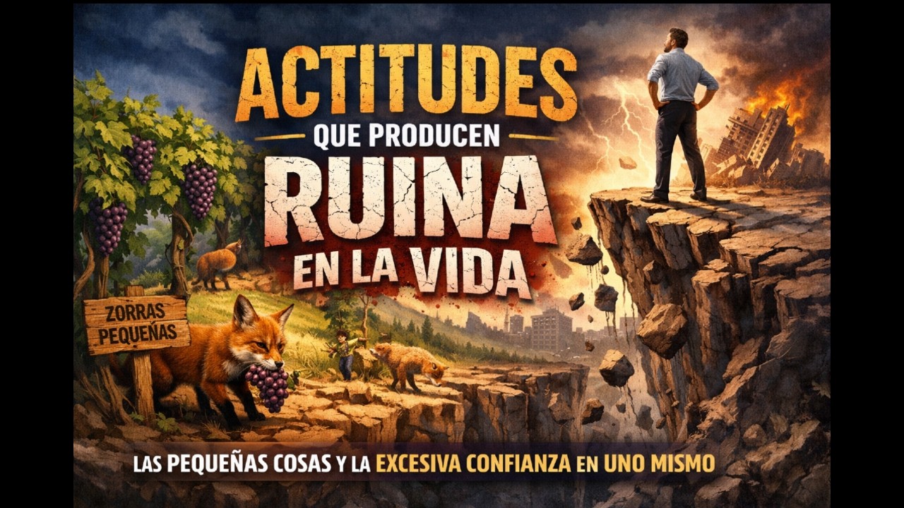 ACTITUDES QUE PRODUCEN RUINA EN LA VIDA