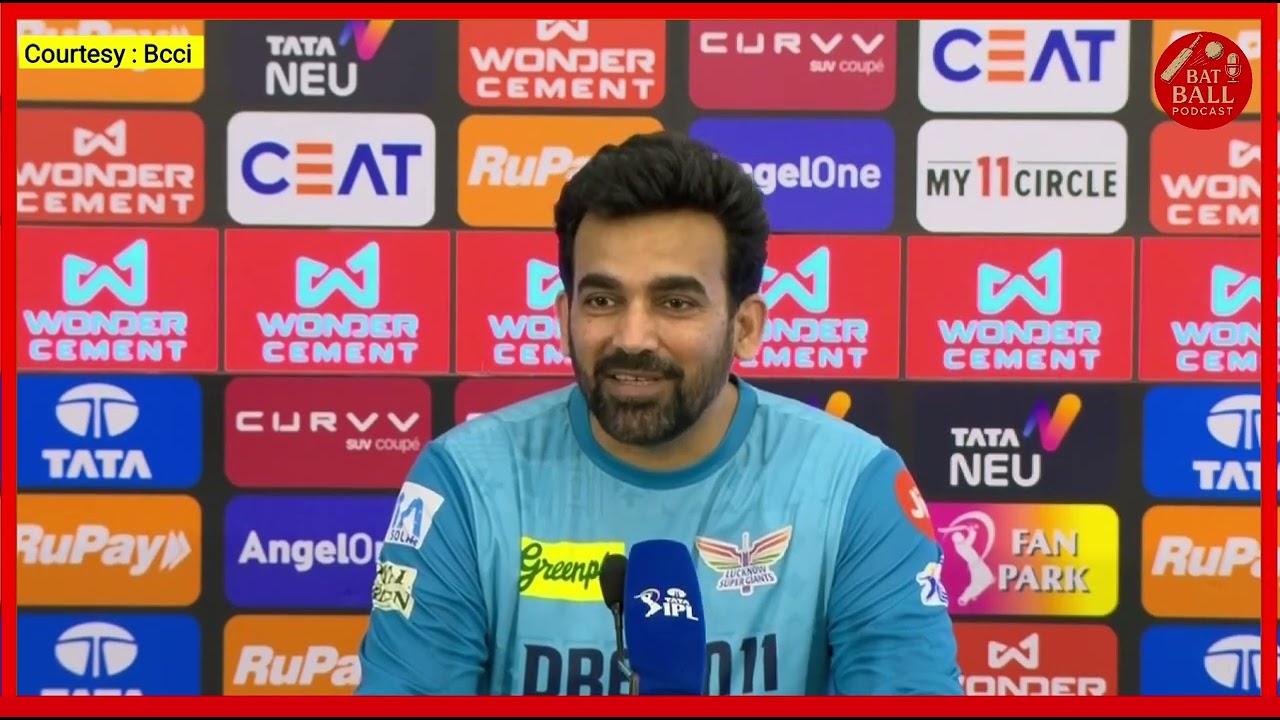 Lucknow Super Giants Mentor Zaheer Khan Press Conference After Lost Last League Match Vs RCB