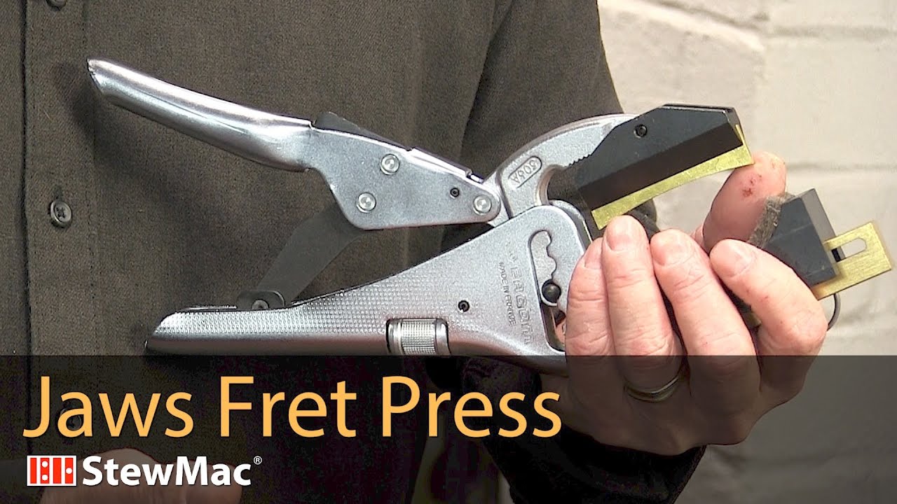 Fast, consistent fret installation with Jaws