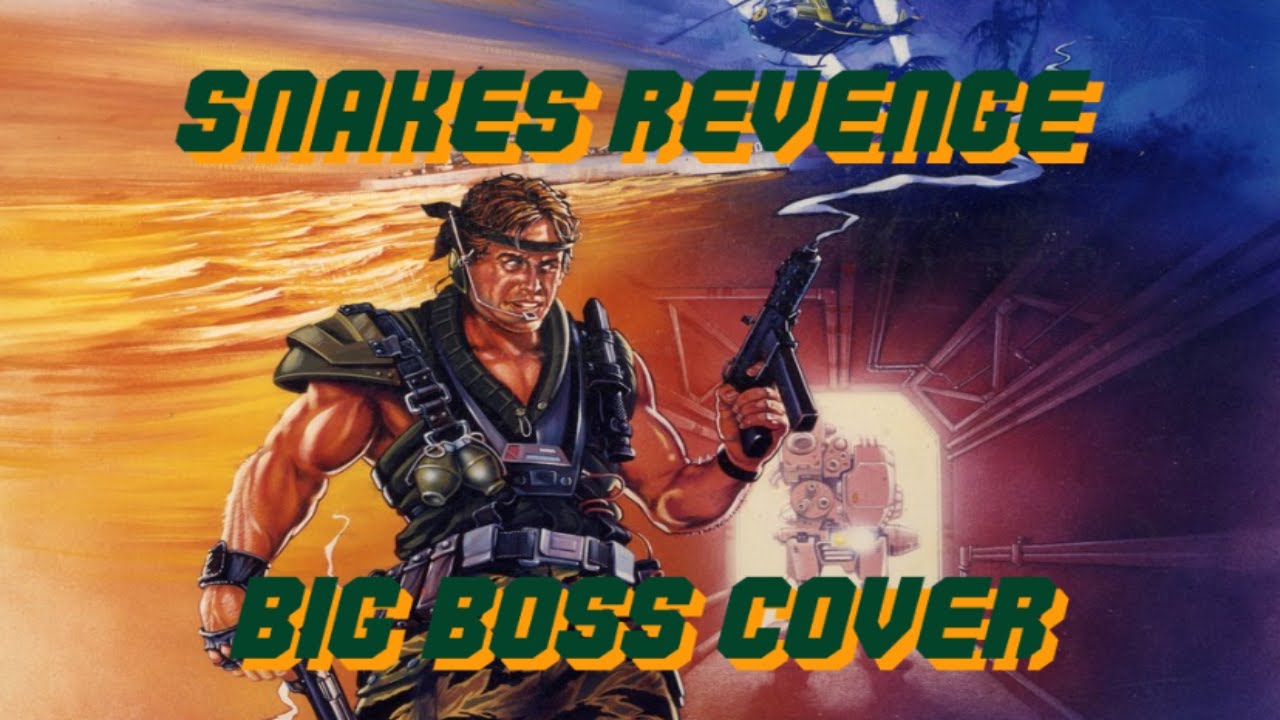 SNAKES REVENGE (NES) - Big Boss Metal Cover - Phrenk