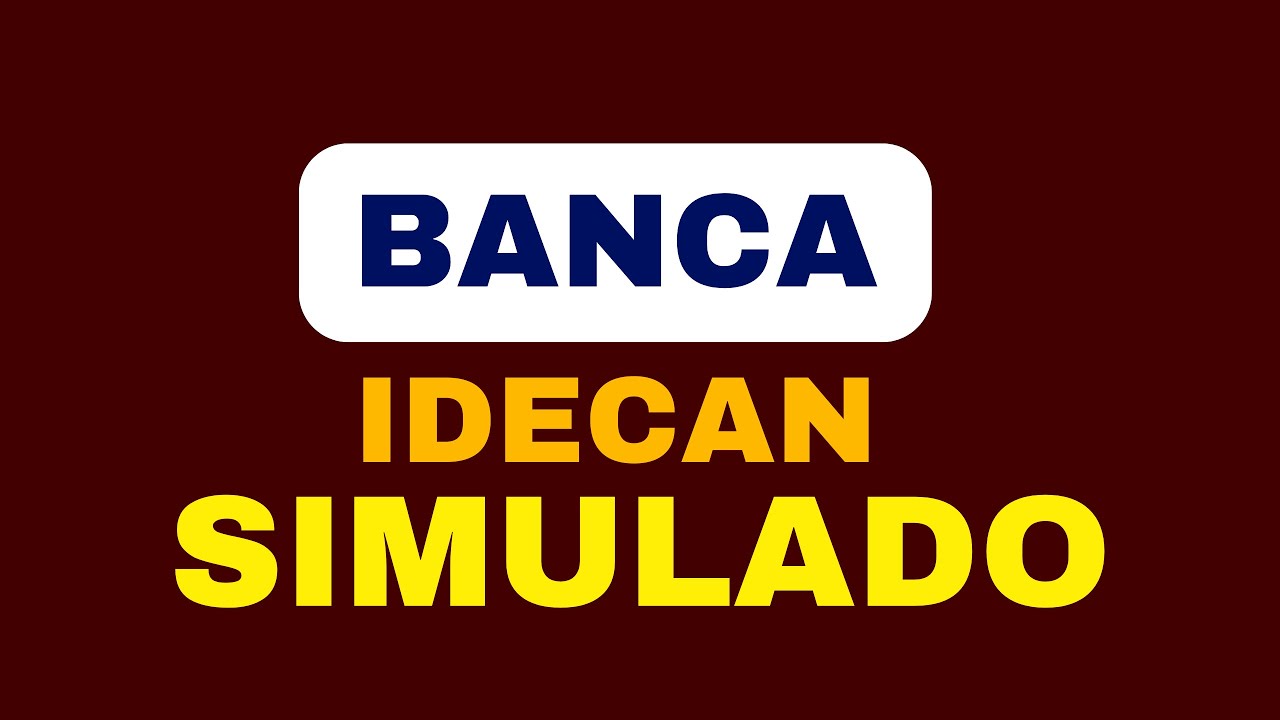 QUESTÃO DE CONCURSO - BANCA - IDECAN