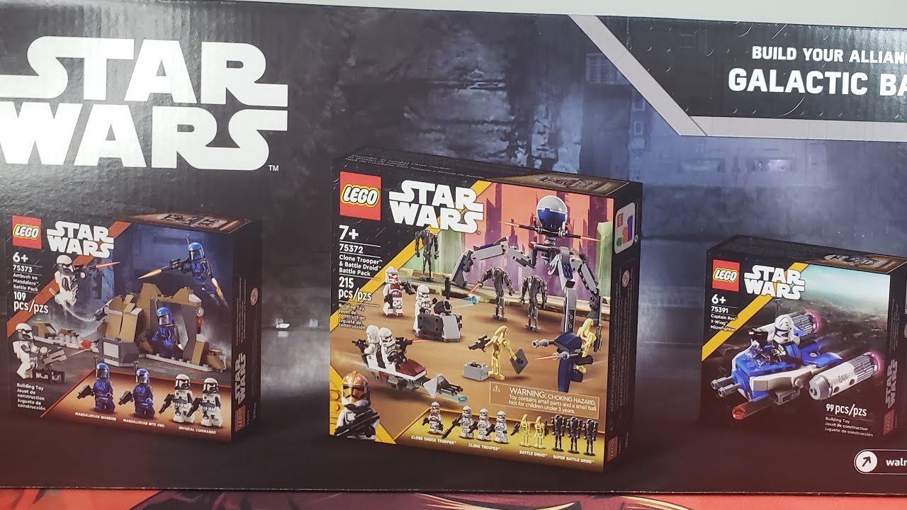 Sentimus Primes unboxing/build/review The LEGO STAR WARS. 3in1 box set (66804) live!