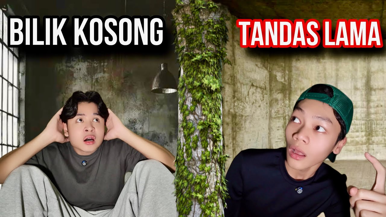 AKU TINGGAL ADAM DALAM TANDAS LAMA 😨😰 
