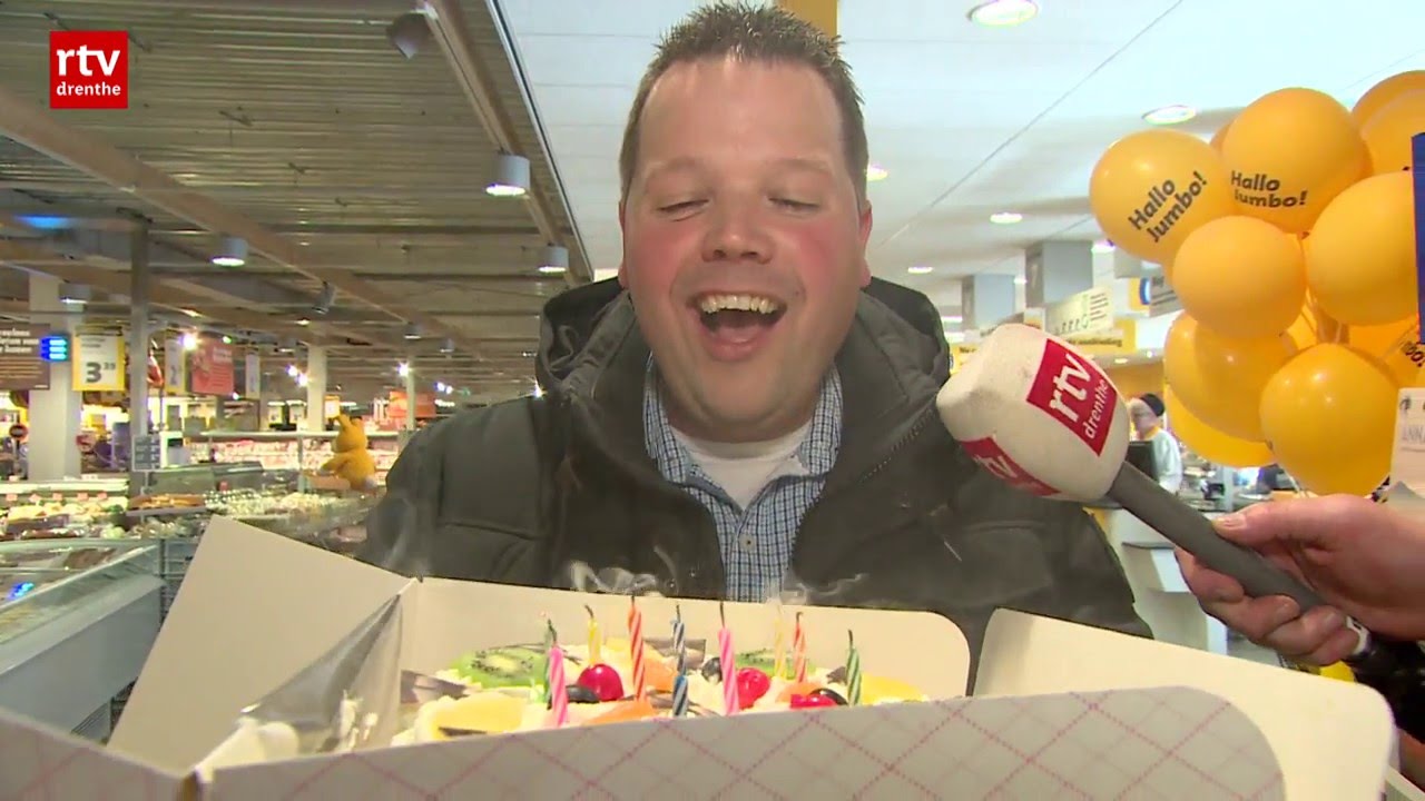 Tiende verjaardag voor veertiger uit Beilen