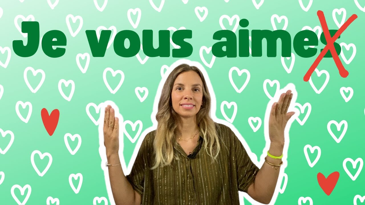 Je vous aimes c'est mieux sans le 