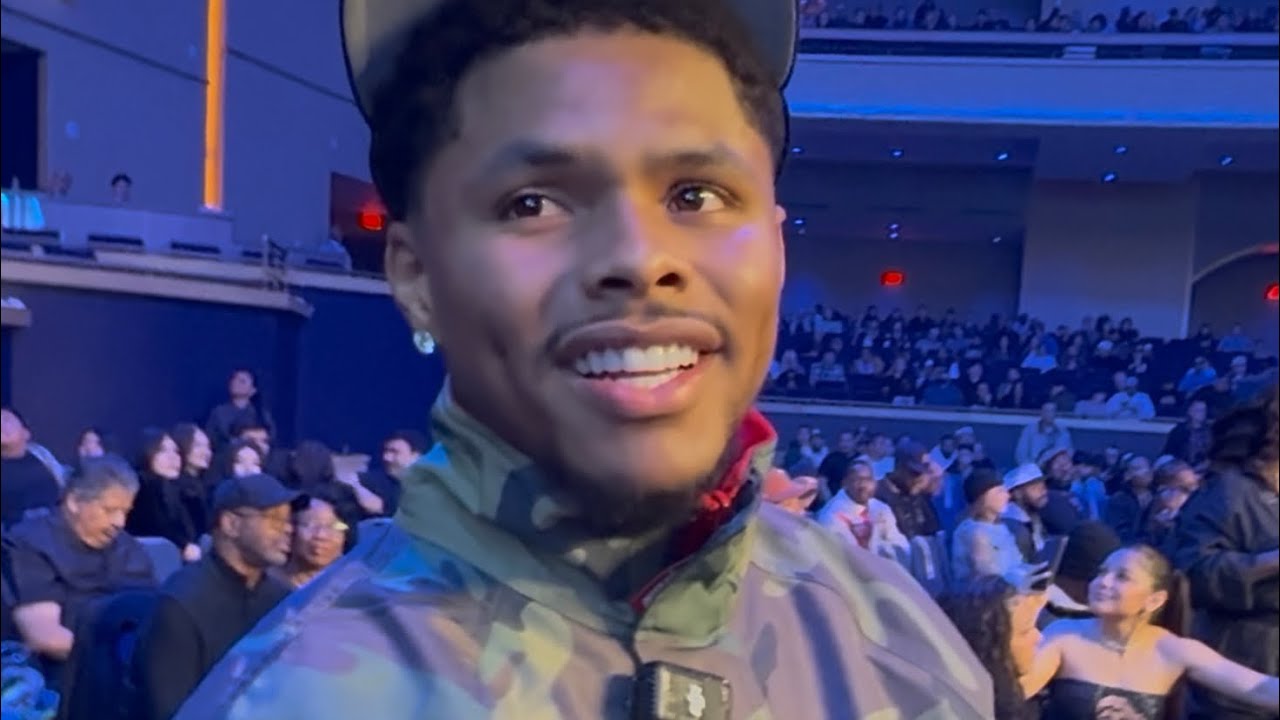 Shakur Stevenson REACTS to Zaquin Moses DROPPING & BEATING Medina for 6th Win