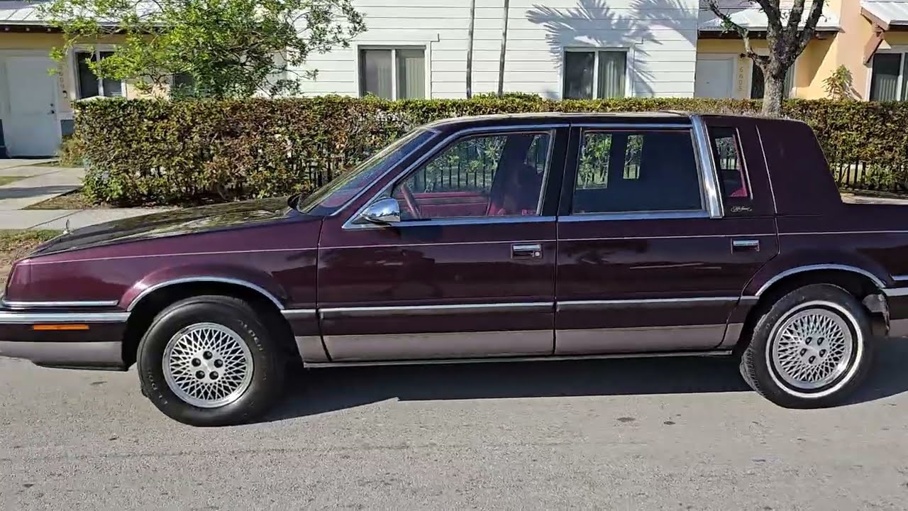 1993 chrysler new yorker fifth avenue walk around video