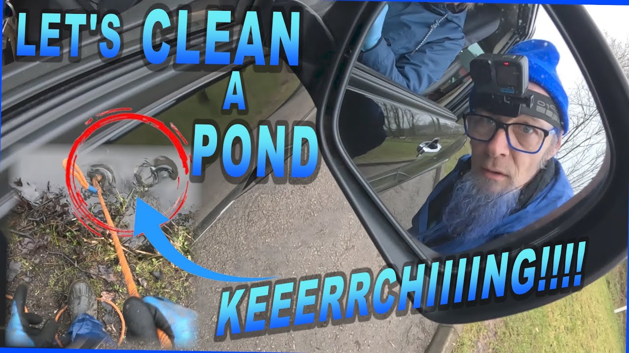 Magnet Fishing Jackpot! WE FOUND THIS......  cleaning the waterways