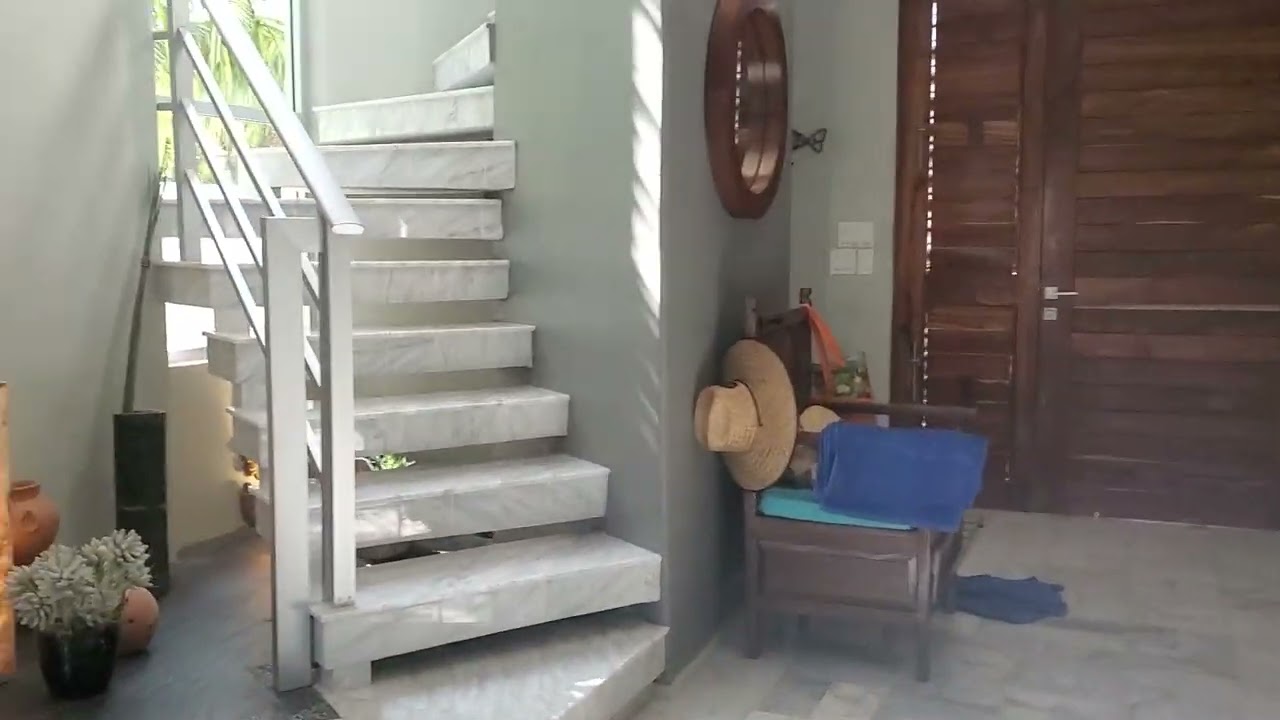 Tour of Casa Agua Azul, Puerto Morelos Mexico w Nate Buie