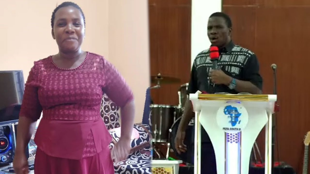 PASTOR MGOGO AINGIA KWENYE 18 ZA  MKEWE BAADA YA KUTOMTAMBULISHA MKEWE MADHABAHUNI