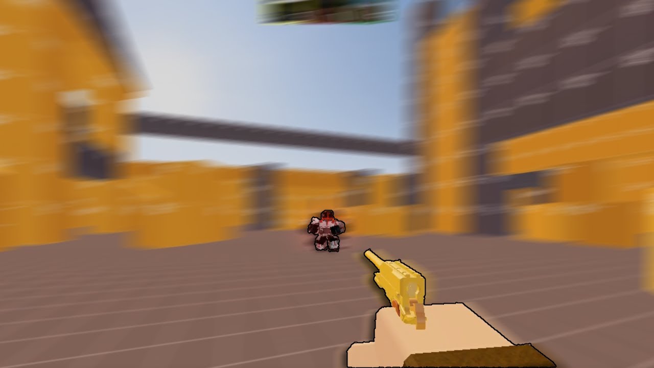Sick golden gun flick🔥🔥(roblox arsenal)