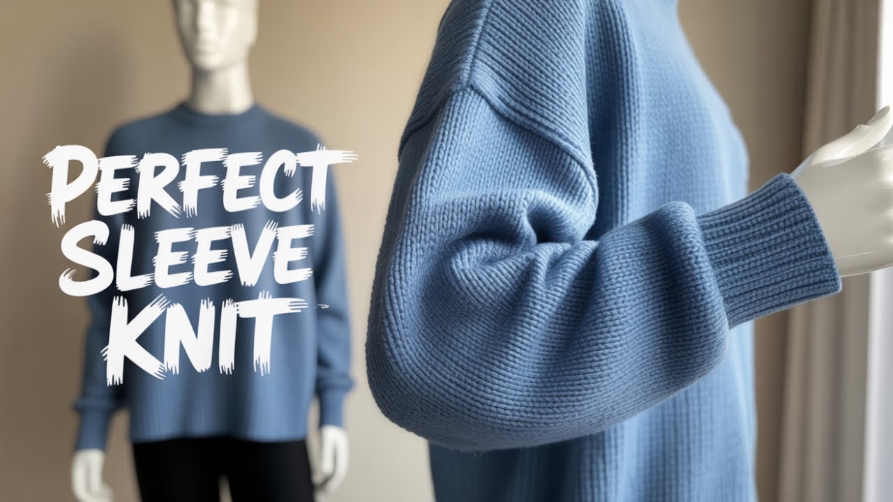 Easy DK Jumper Sleeve Anyone Can Make!