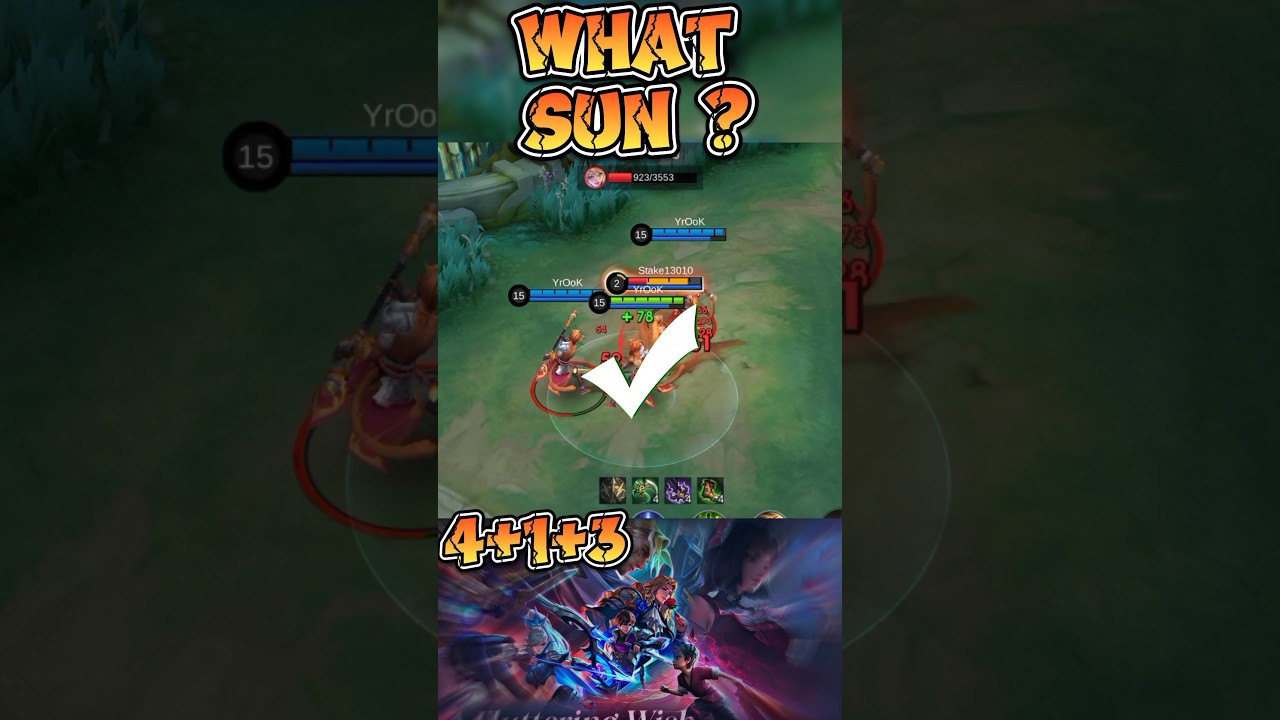 What sun? best combo #mobilelegendstoday #mobilelegends #foryou #mlbb #sun