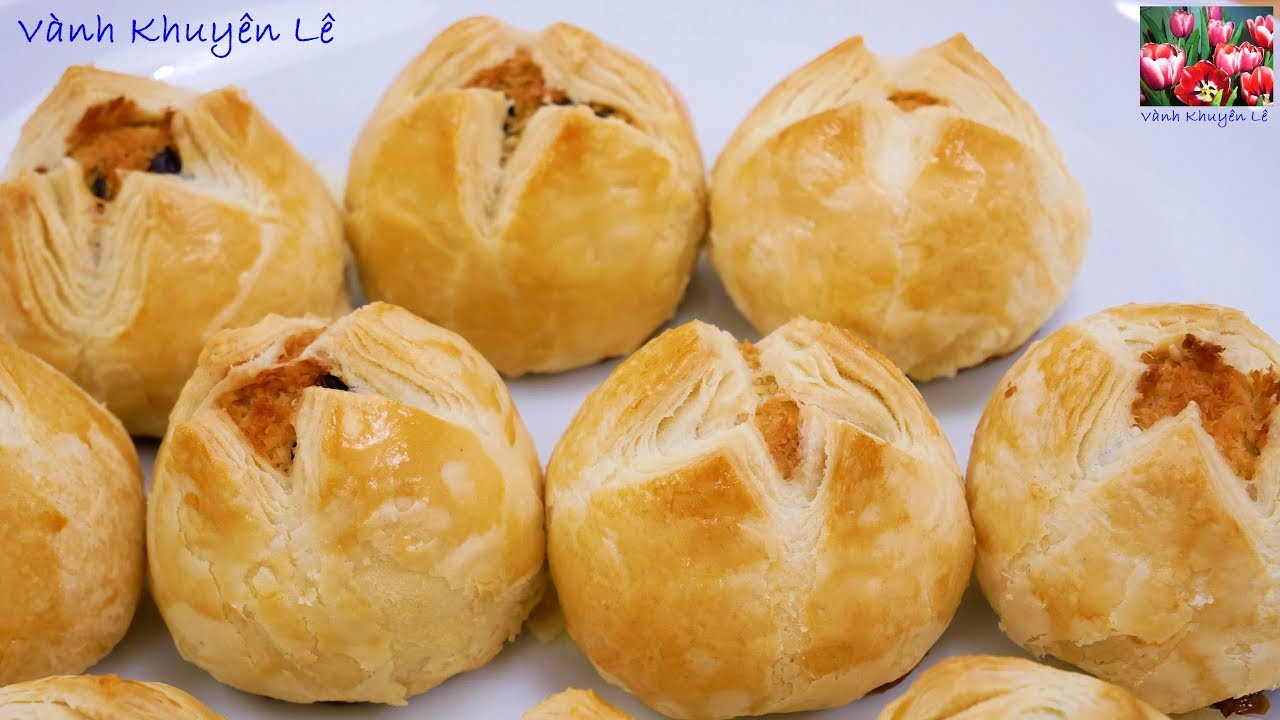 BÁNH TRUNG THU DA DỘP - Bánh NGÀN LỚP - Cách làm Bột Bánh Ngàn Lớp Nhân Dừa thơm lừng by Vanh Khuyen