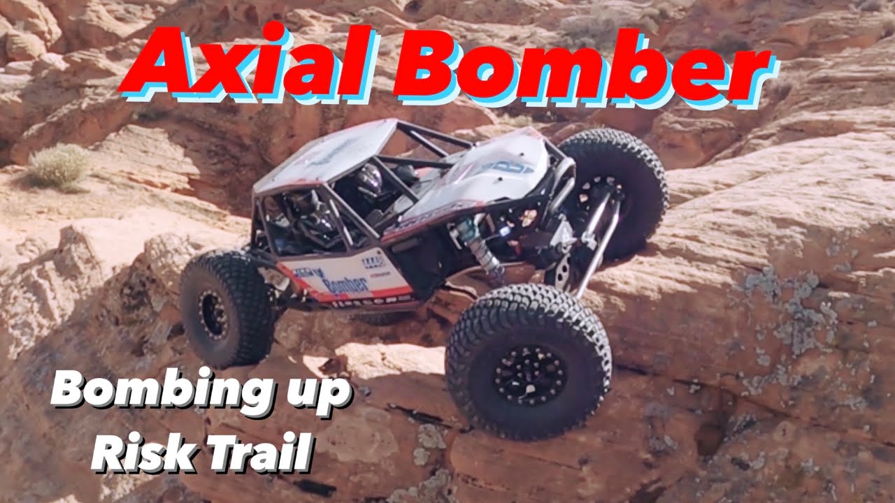 Бомбардируем тропу риска! Axial Bomber 2.0 Rock Racing
