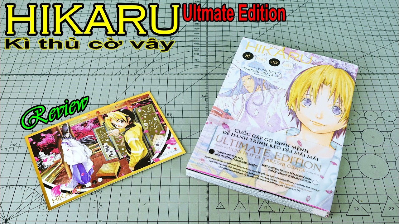 Review truyện tranh Hikaru Kì thủ cờ vây phiên bản Ultimate Edition