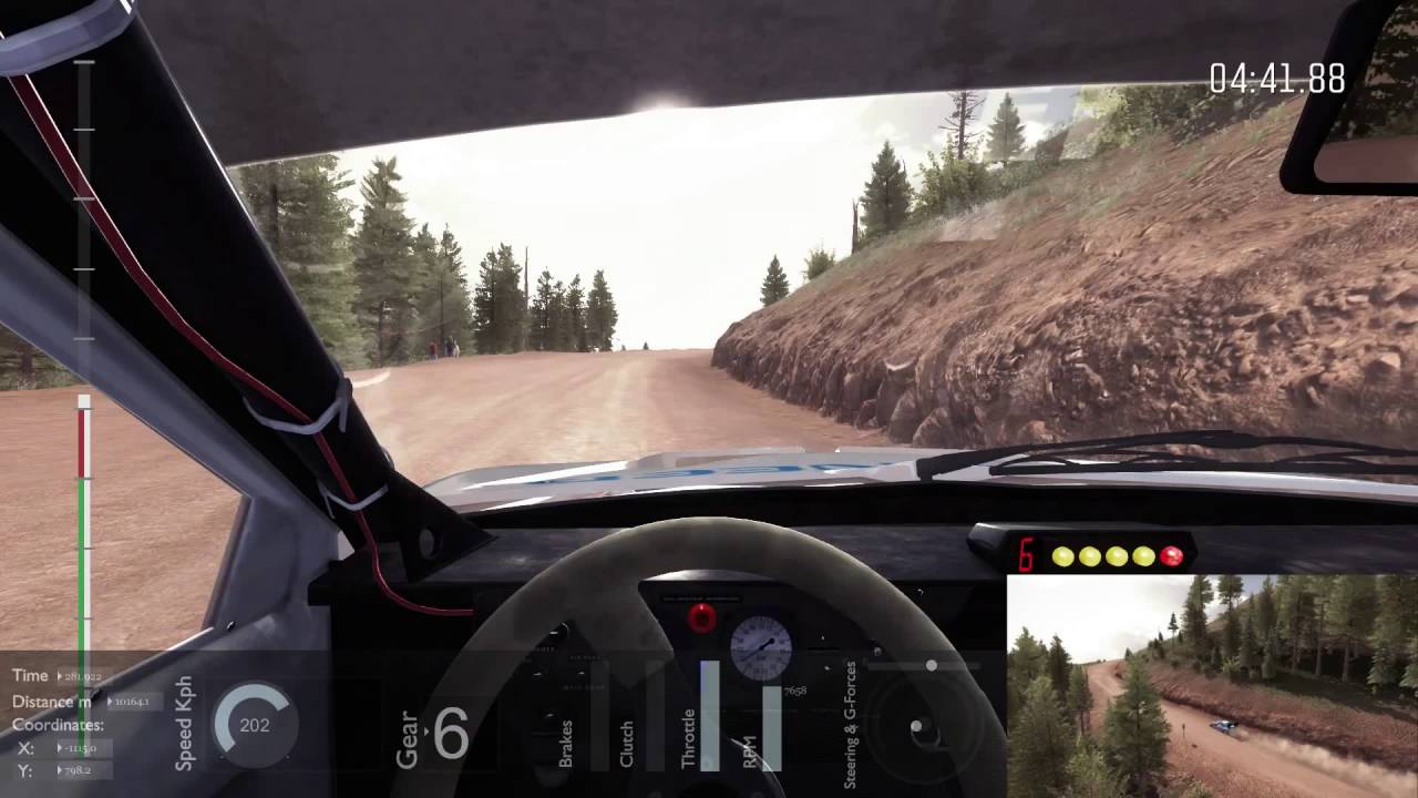 Dirt Rally - pug405pp t16@Pikes Peak(full gravel)
