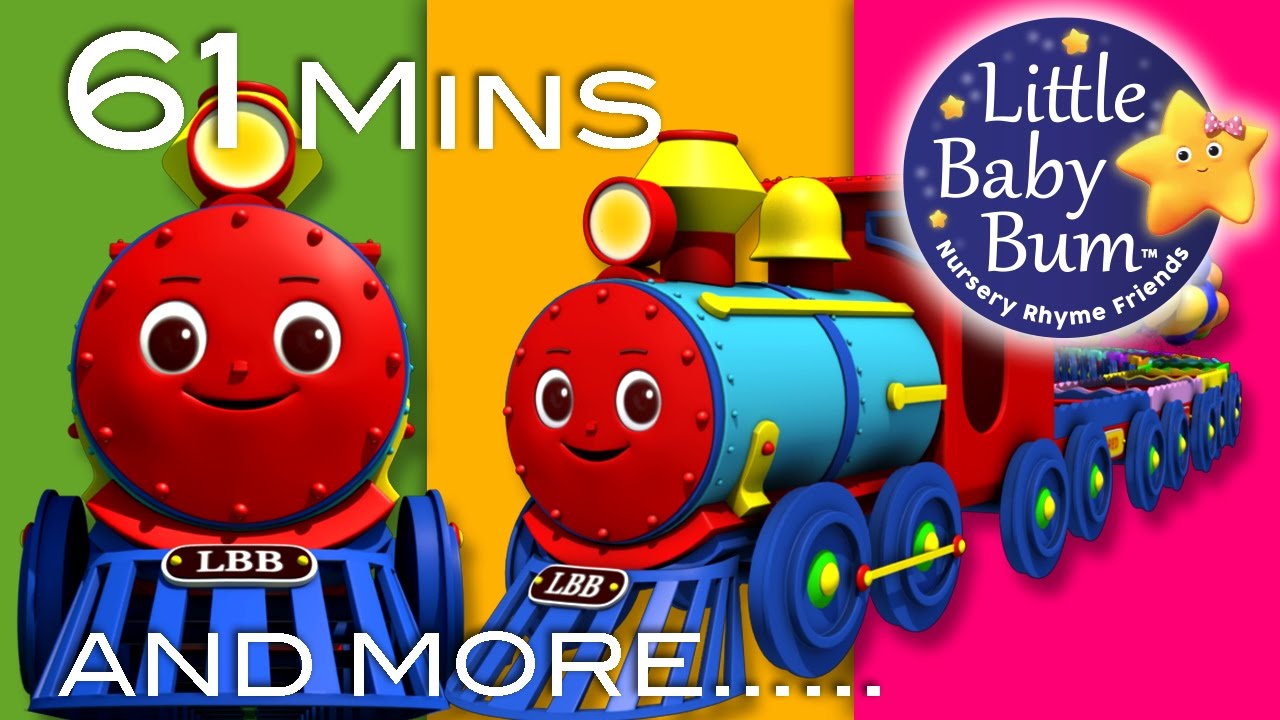 Learn with Little Baby Bum | Color Train Song | Nursery Rhymes for Babies | Songs for Kids