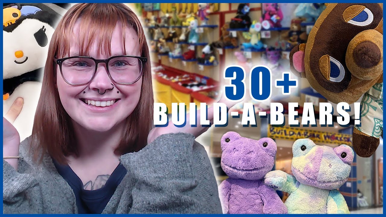 My HUGE Build-A-Bear Collection | 30+ 🙈🙈🙈