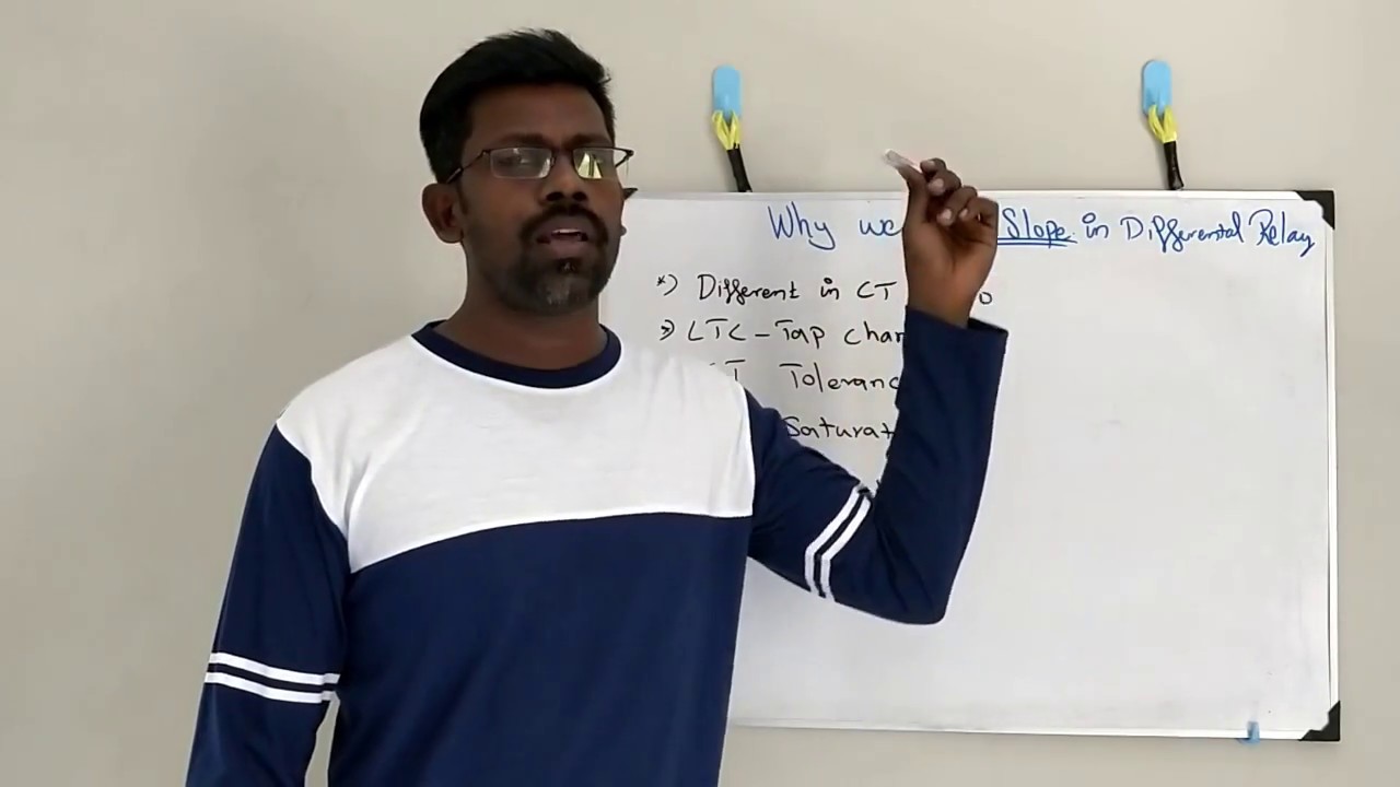 why we use slope in differential relay | தமிழில்