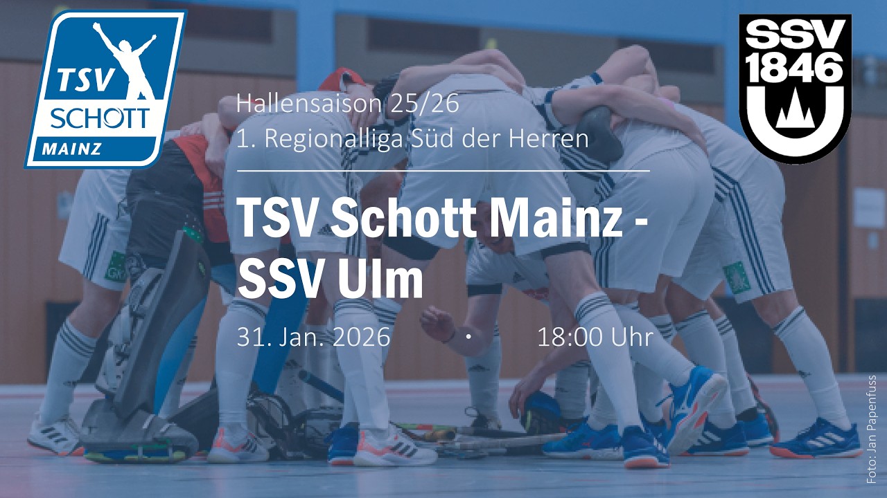 1. Herren TSV Schott Mainz vs. SSV Ulm // Hallensaison 2025/26