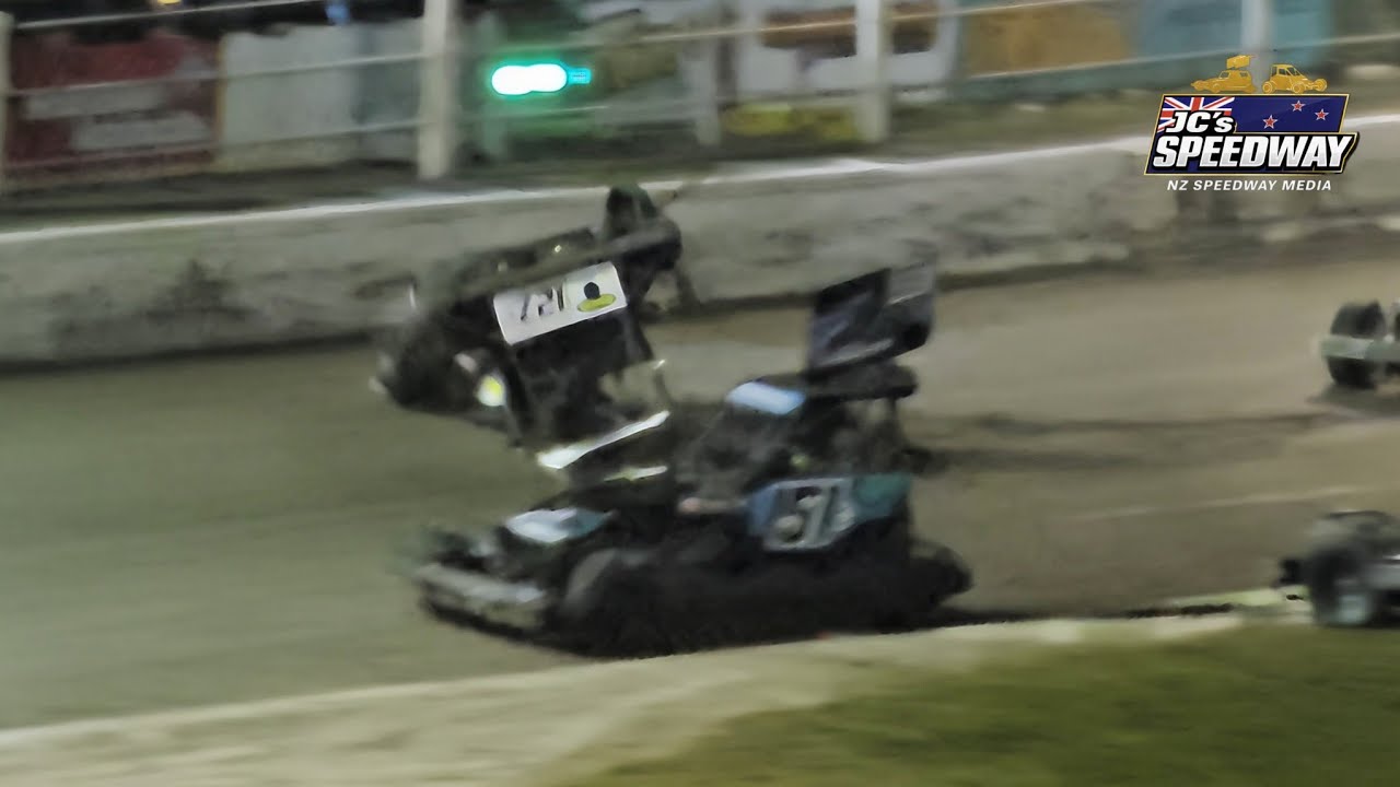 Finals Highlights - NZ Stockcar Teams Championship - Paradise Valley Speedway - 7/3/26