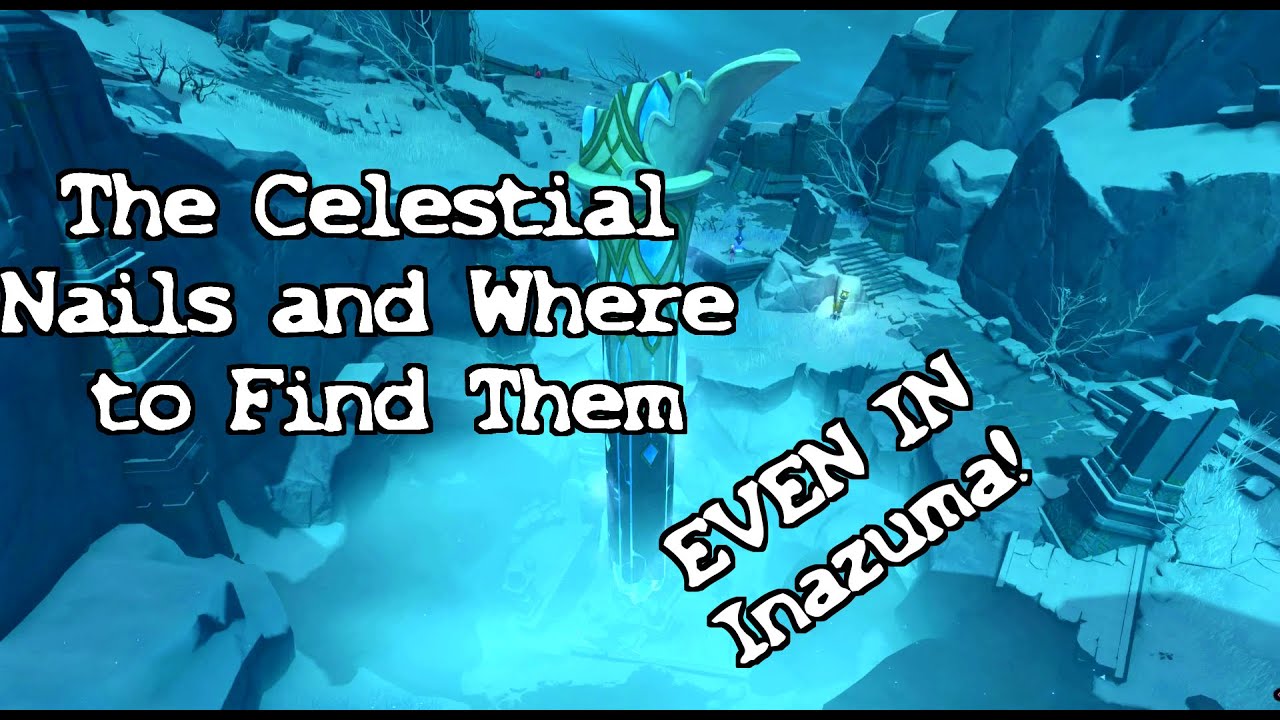 Genshin Impact: Celestial Nails, Forbidden knowledge, Chasm, Inazuma, Dragonspine, & Sumeru lore!