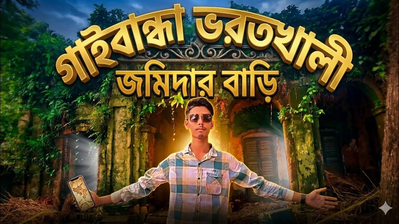 ভরতখালী জমিদার বাড়ি সাঘাটা গাইবান্ধা |#vlog #travel #gaibandha | Bangladesh travel vlog 