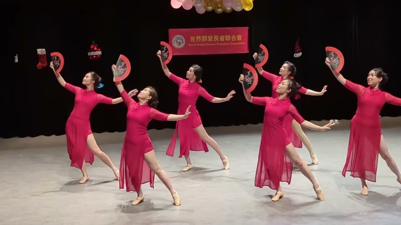 爵士旗袍舞：玫瑰玫瑰我爱你（2022-12-11）角度一