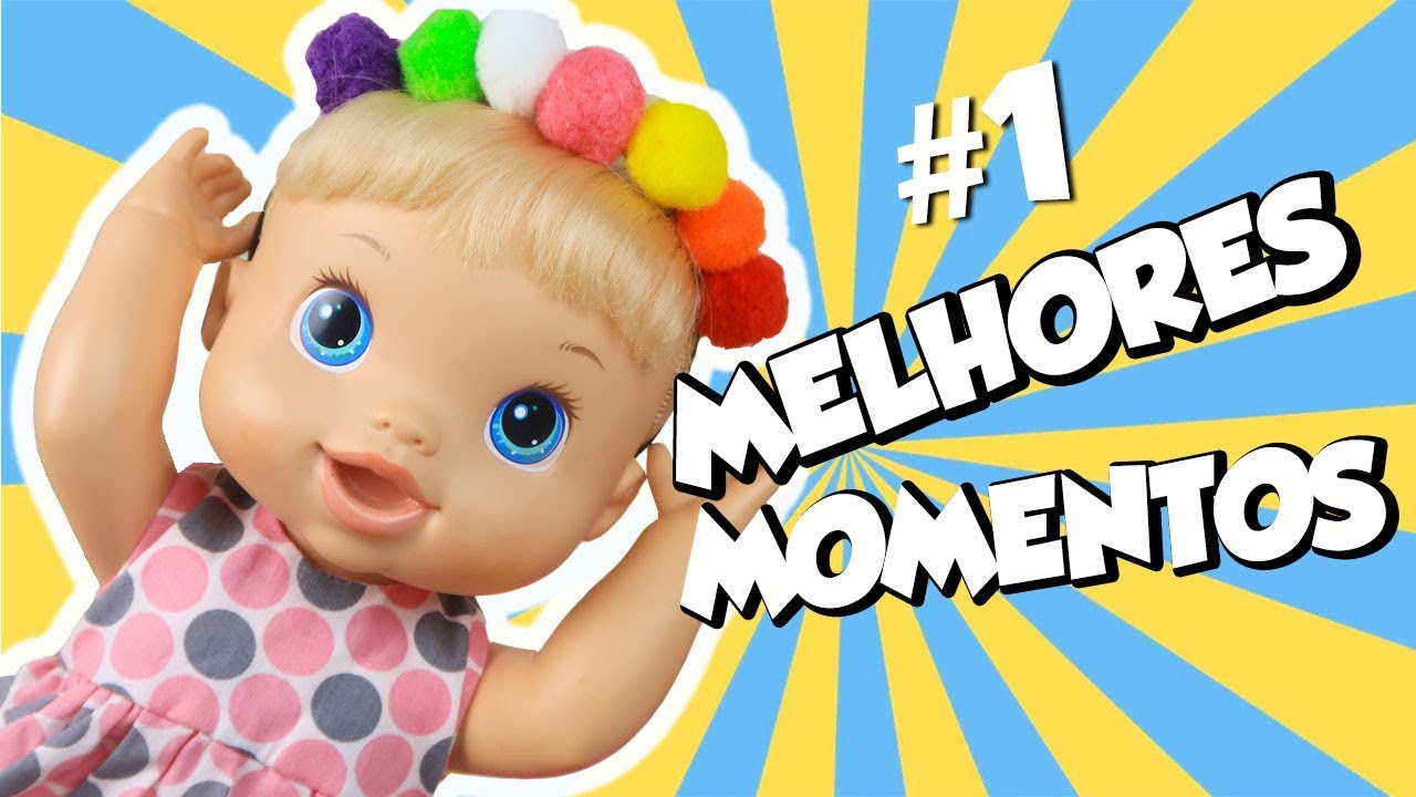 #1 MOMENTOS ENGRAÇADOS DA BABY ALIVE MALU - LillyDoll