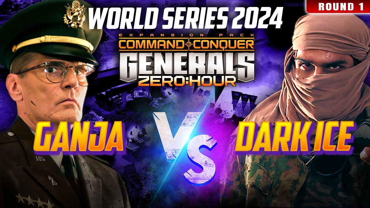 C&C Generals Zero Hour World Series 2024 | Ганджа против Дарк Айс | Раунд 1