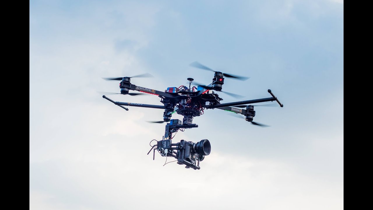 DroneX.VN - Test Hexacopter with gimbal Gremsy H6 + GH4