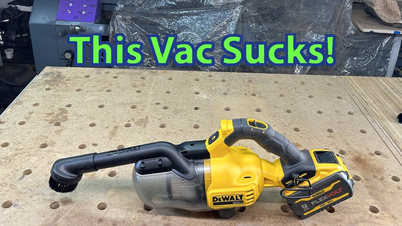 Но не в хорошем смысле! Обзор пылесоса Dewalt DCV501HB 20 В.
