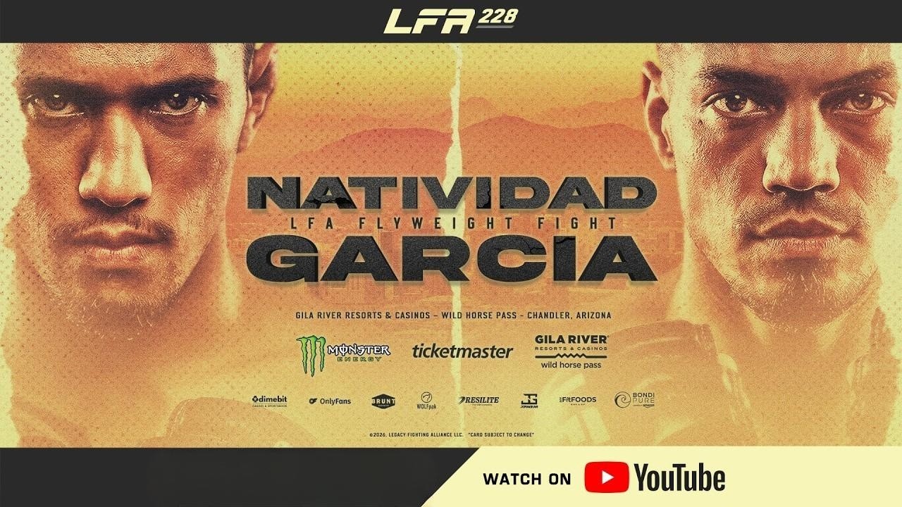 LLA 228 - FULL EVENT - Garcia vs Natividad | | LFA Fights