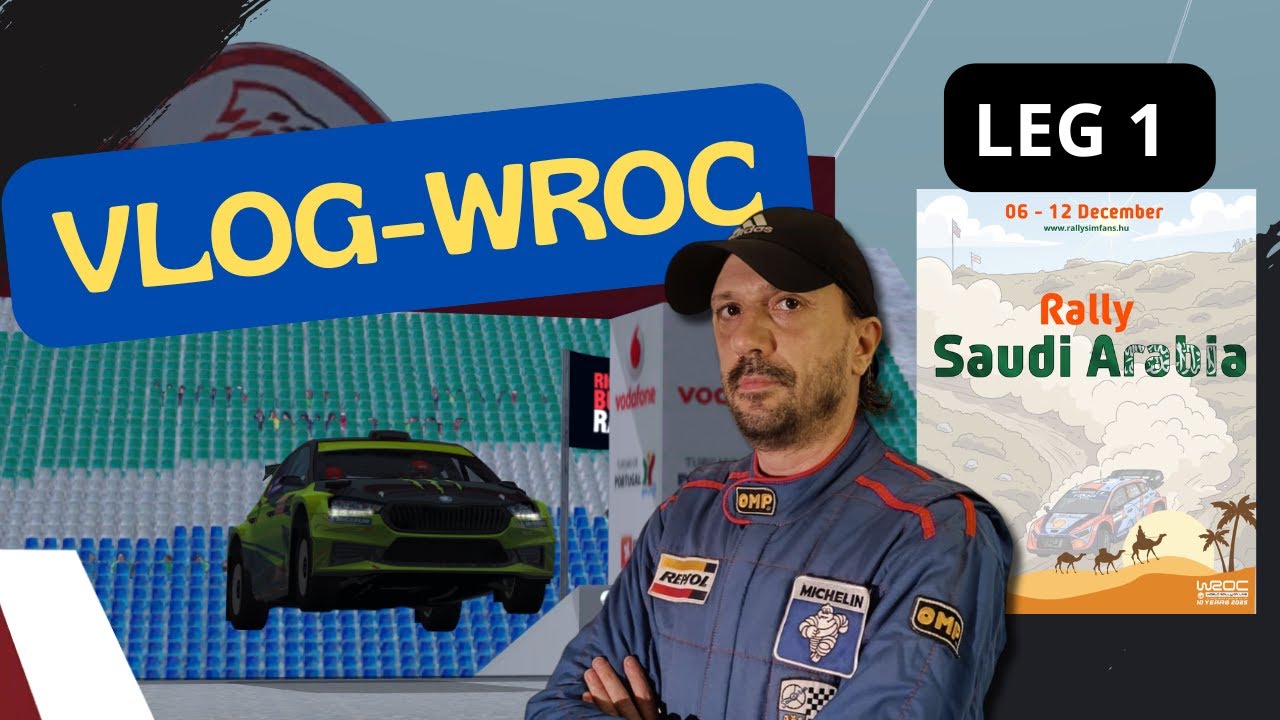 Prima Tappa e Prima P.S.  RALLY SAUDI ARABIA - WROC [VLOG]