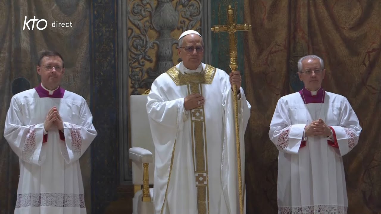 Messe de clôture du conclave présidée par le pape Léon XIV