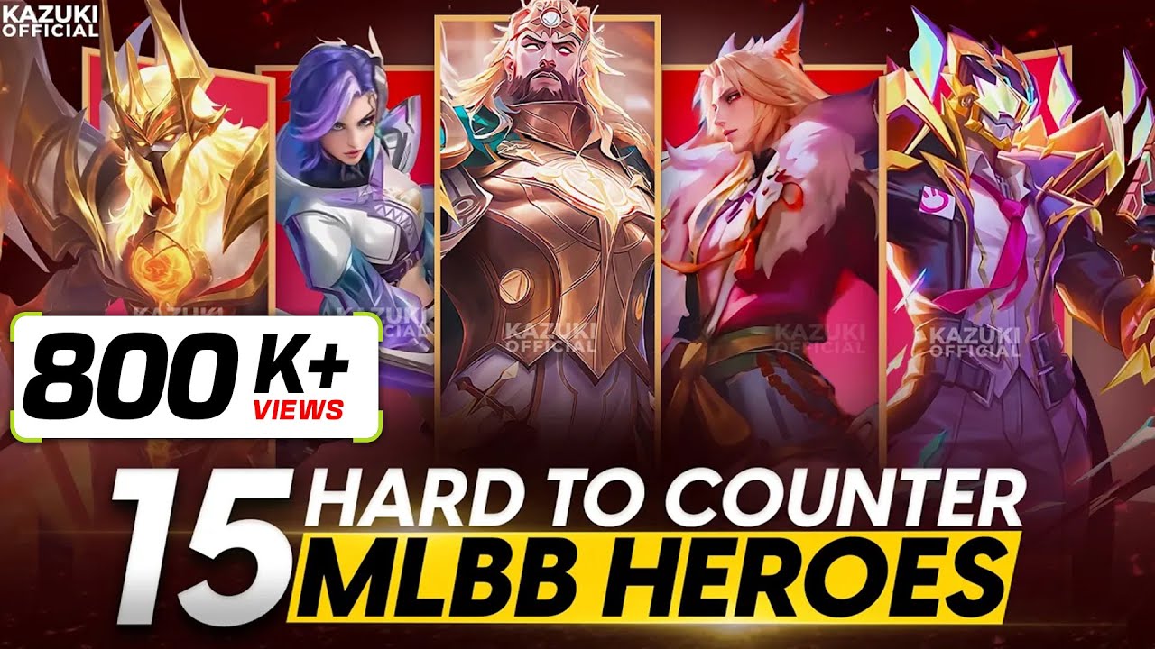 15 HEROES WHO ARE ALWAYS HARD COUNTER TO EVERYONE
