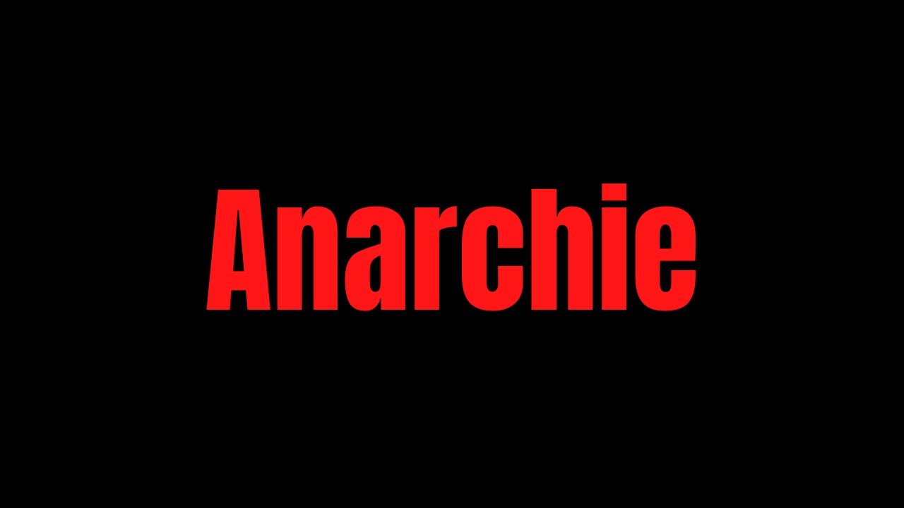 Anarchie (court m&eacute;trage post apocalyptique)