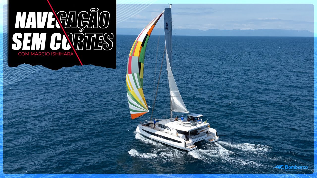 AG 49 - AG CATAMARANS NAVEGAÇÃO SEM CORTES PELAS AGUAS DE ALCATRAZES | Bombarco