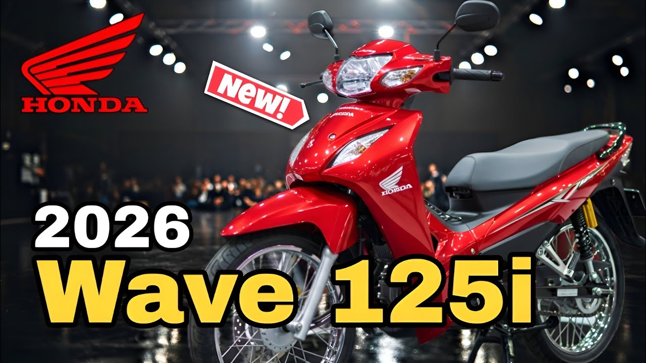 Revealed?: 2026 Honda Wave 125i First Look & Full Details!