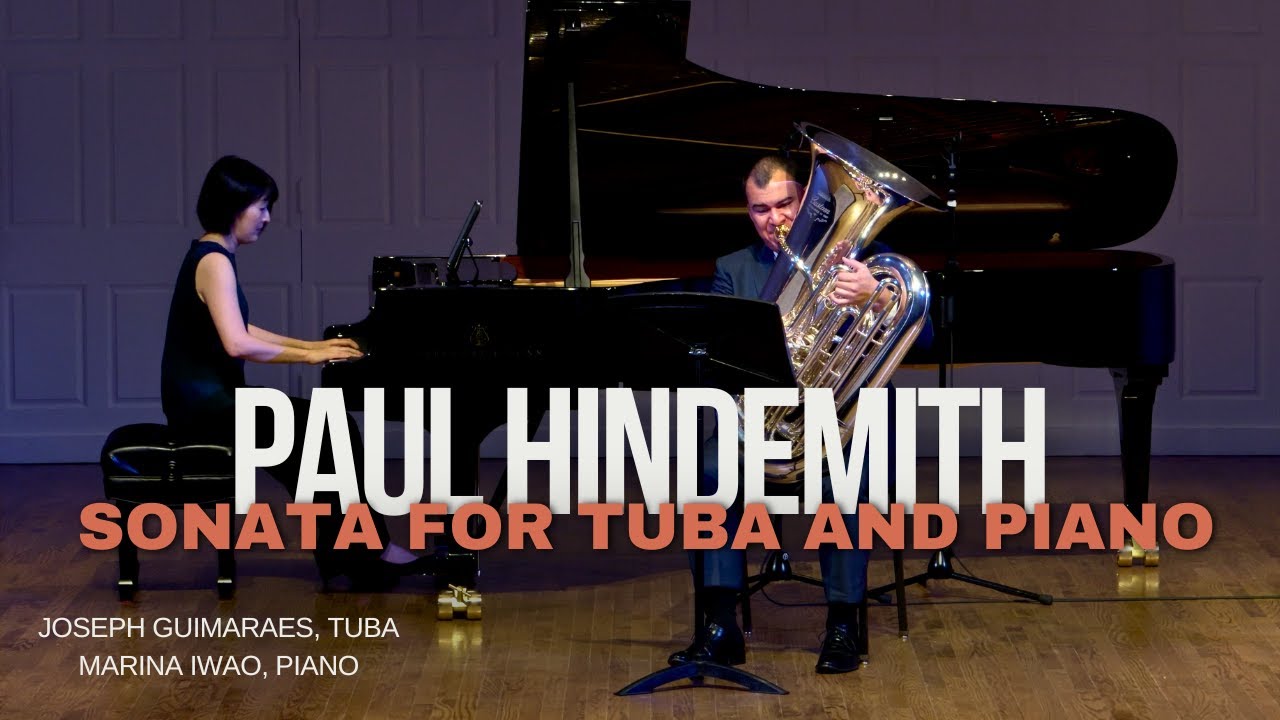Paul Hindemith (1895–1963), Sonate für Bass Tuba und Klavier (1955)