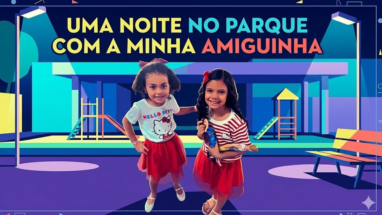 Um pouquinho da nossa Noite no parque 🛼